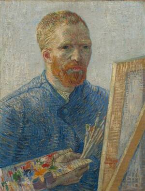 Van Gogh's Self-Portraits Exhibition photo